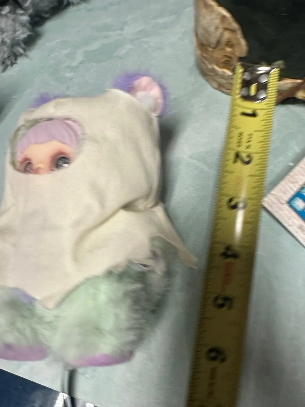 MayMei Ghost Elda Dark Forest Series Plush Pendant Keychain Glow in dark tummy